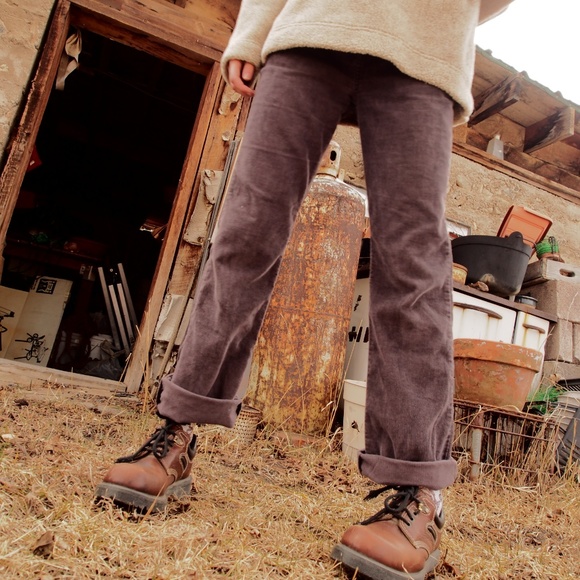 Levi Corduroy gray straight legged jeans - Picture 5 of 6